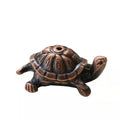 Creative Alloy Tea Ceremony Ornaments Personality Line Incense Burner Japanese Style Tortoise Incense Stick Incense Holder